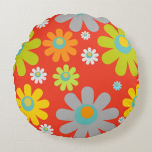 Round Throw Pillow