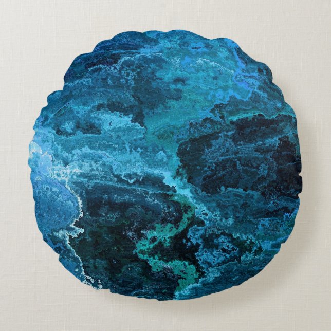 Round Throw Pillow (Front)