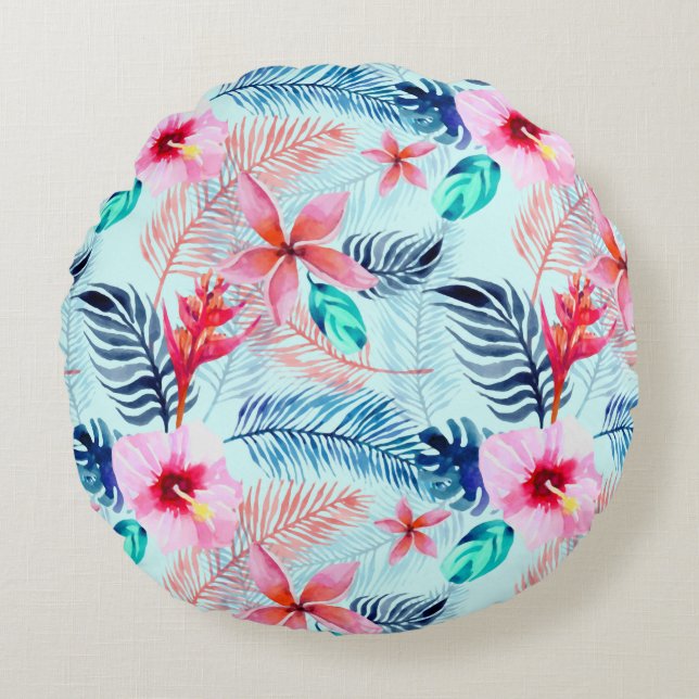 Round Throw Pillow (Front)