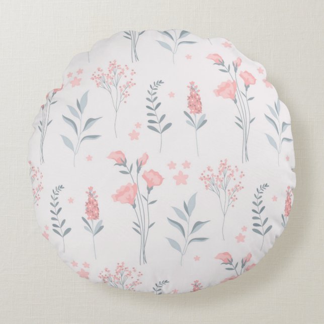 Round Throw Pillow (16") (Front)