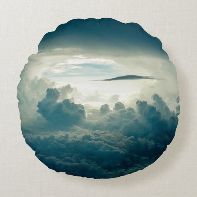 Round Throw Pillow (16") (Front)