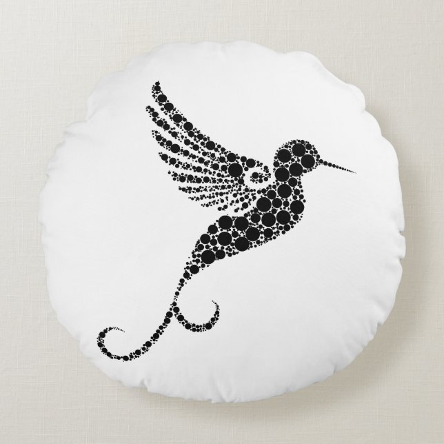 Round Throw Pillow (16") (Front)