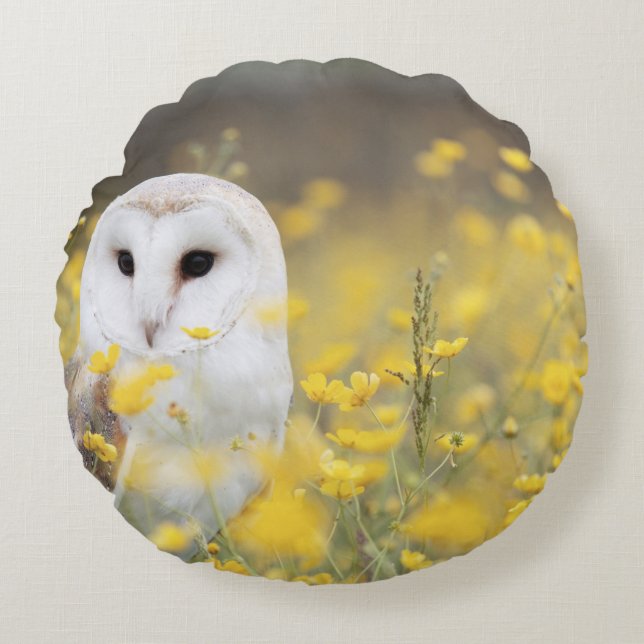 Round Throw Pillow (16") (Front)