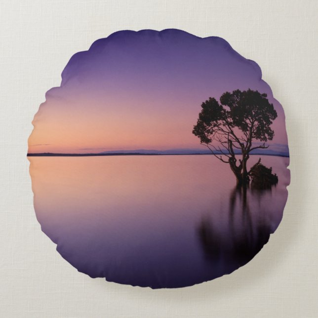 Round Throw Pillow (16") (Front)