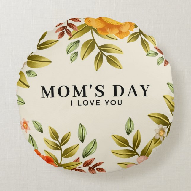  Round Throw Pillow (16") (Front)