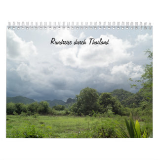Round trip to Thailand  Calendar