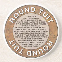 Round Tuit Coaster Zazzle