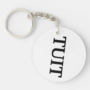 round TUIT Keychain
