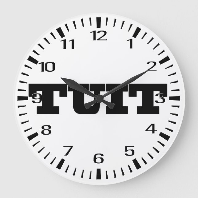 Round Tuit Large Clock (Front)