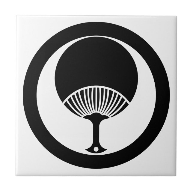 Round Uchiwa Tile (Front)