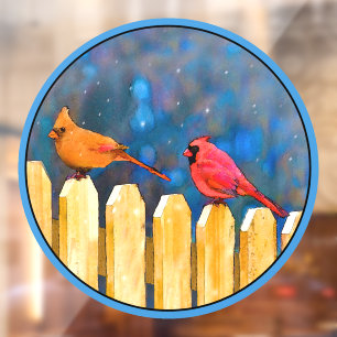 round window cling