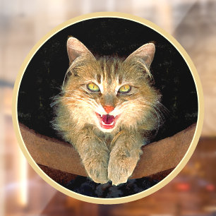 round window cling