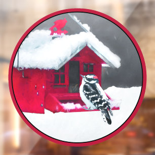 round window cling
