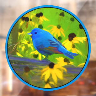 round window cling