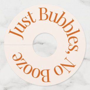 Round Wine Glass Tags, Standard Matte Wine Glass Tag