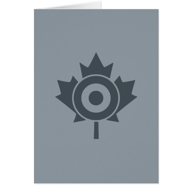 Rounde canadienne de la feuille d'érable Mod CANAD (Devant)
