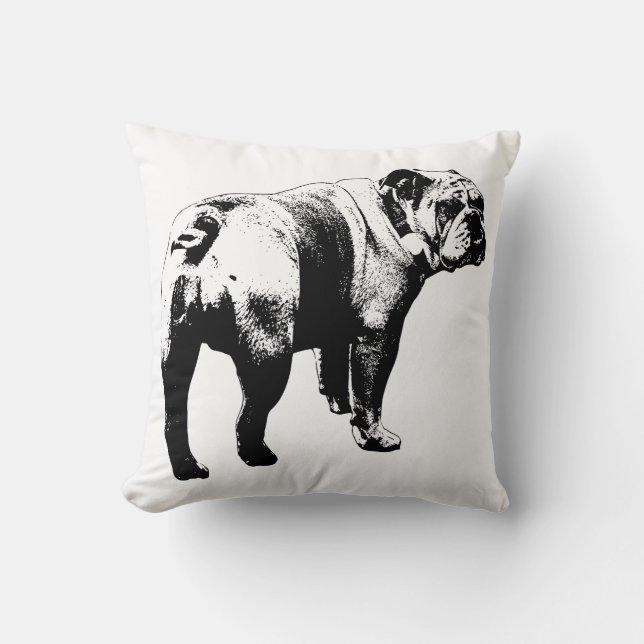 Rounded Back, Cozy Guard Throw Pillow (Front)
