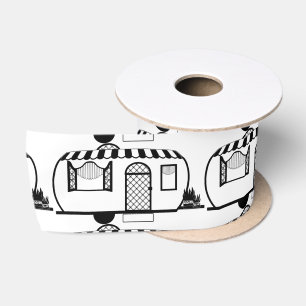 Rounded Caravan Trailer Thunder_Cove Satin Ribbon