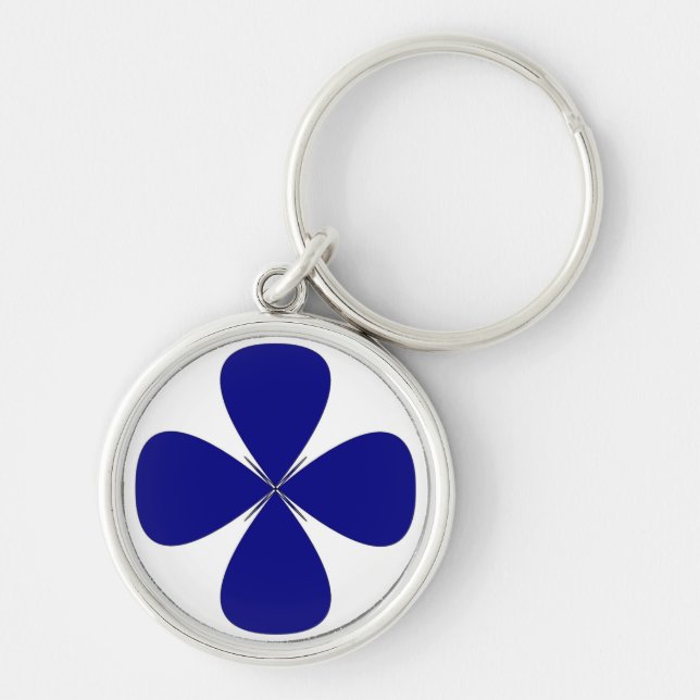 ROUNDED CROSS KEYCHAIN (Front)