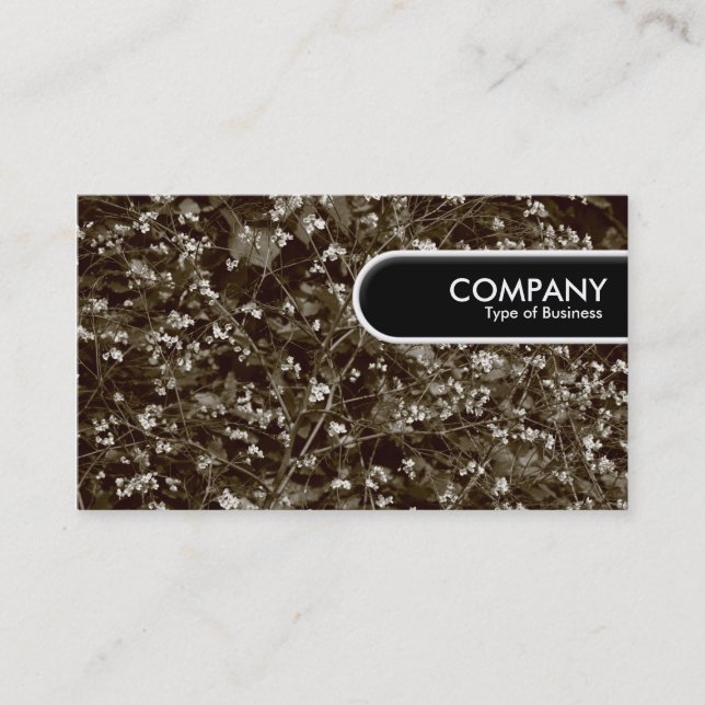 Rounded Edge Tag - Blossom (Front)