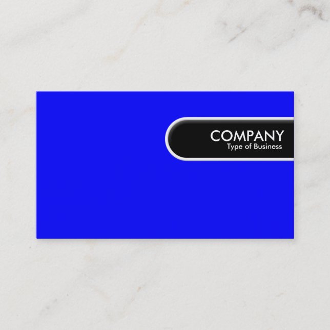 Rounded Edge Tag - Blue (Front)