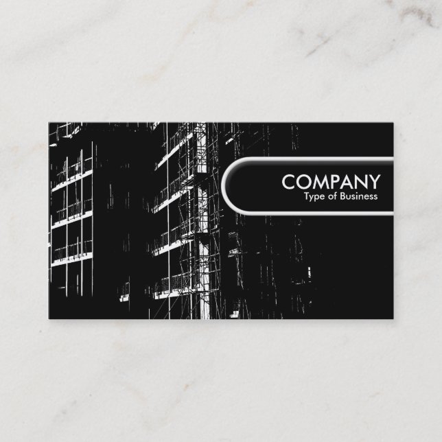 Rounded Edge Tag - High Contrast Construction (Front)