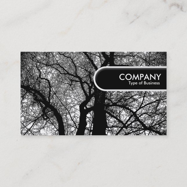 Rounded Edge Tag - High Contrast Tre (Front)