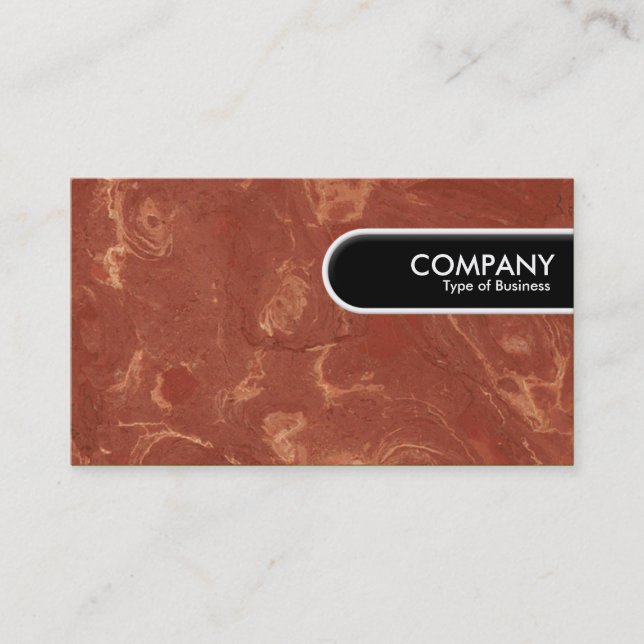 Rounded Edge Tag - Marble 01 (Front)