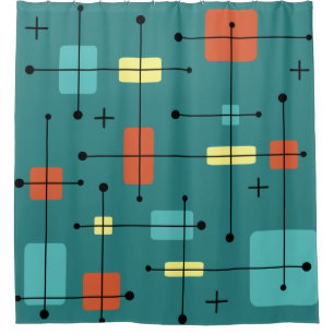 Rounded Rectangles Squares Teal