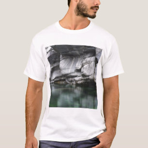 Rounded Rock Cliff by Verzasca River T-Shirt