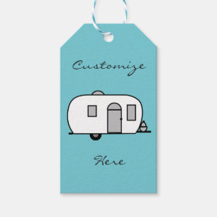 Rounded travel trailer Thunder_Cove Gift Tags