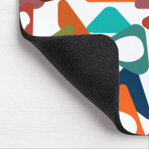 Rounded Triangles  Mouse Pad