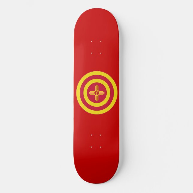 Roundel de Albuquerque Skateboard (Front)