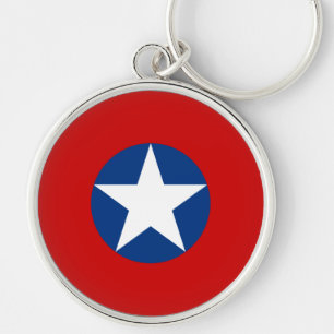 Roundel de Chile Keychain