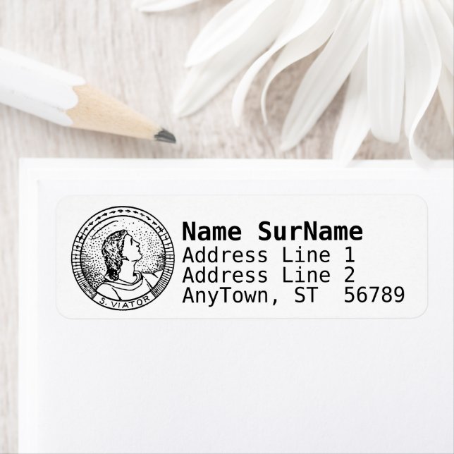 Roundel de Saint Viator de Lyon le Catéchiste (LD  (En situation)