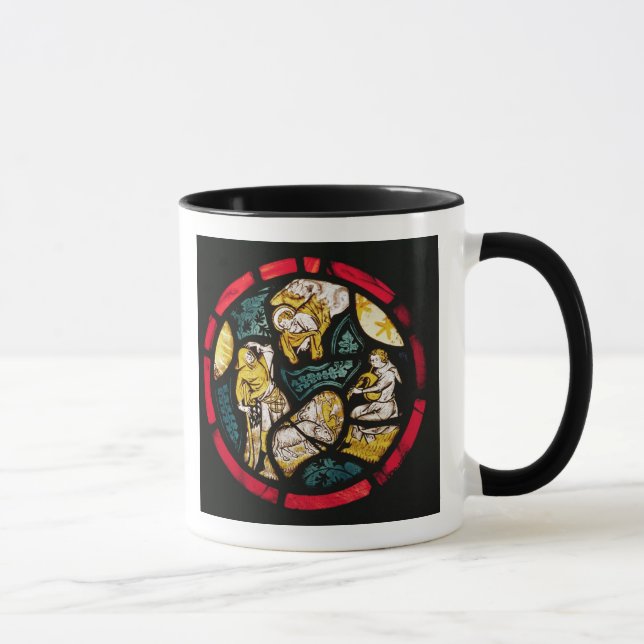 Roundel depicting the Annunciation to Shepherds Mug (Right)