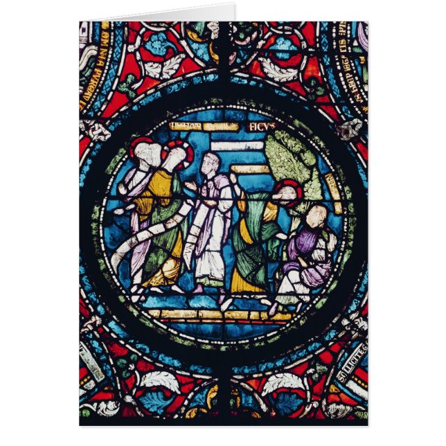 Roundel depicting the Parable of the Fig Tree (Front)