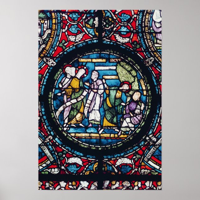 Roundel depicting the Parable of the Fig Tree Poster (Front)