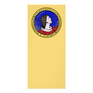 Roundel of St Viator of Lyon the Catechist (LD 01) Rack Card