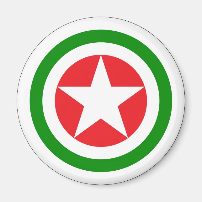 Roundel of the Abkhazian Air Force Magnet (Front)