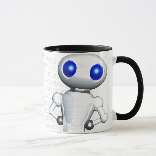 ROUNDER WITH BINARY CODE MUG (Right)