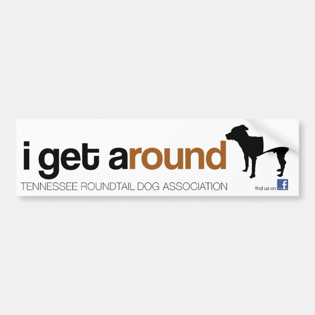 Roundtail bumper sticker (Front)