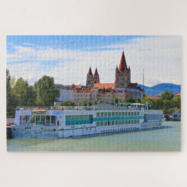 Rousse Prestige, Vienna, Danube River, Austria Jigsaw Puzzle (Horizontal)