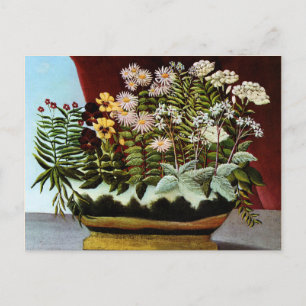 Rousseau - Fleurs de Poete Postcard