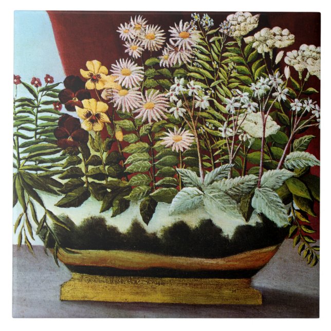 Rousseau - Fleurs de Poete Tile (Front)