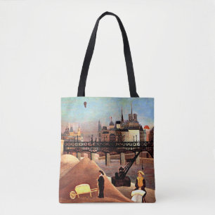 Rousseau - Ile Saint Louis and Notre Dame Tote Bag