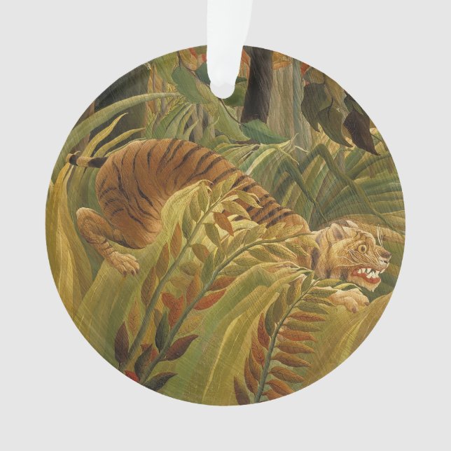 Rousseau Jungle Tropical Tiger Art (devant)
