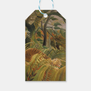 Rousseau Jungle Tropical Tiger Art Gift Tags