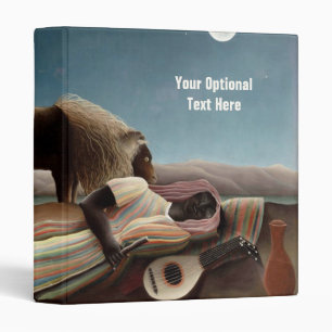 Rousseau’s Sleeping Gypsy art binder