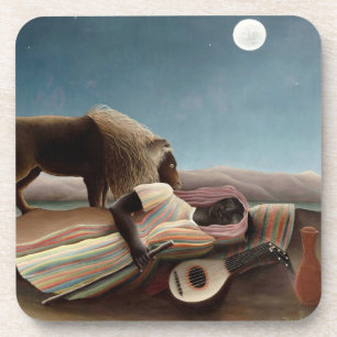 Rousseau’s Sleeping Gypsy coasters